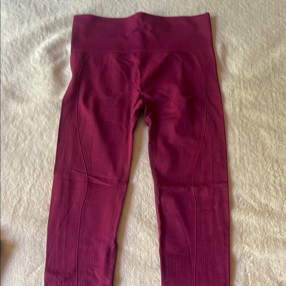 Kids Maroon Leggings